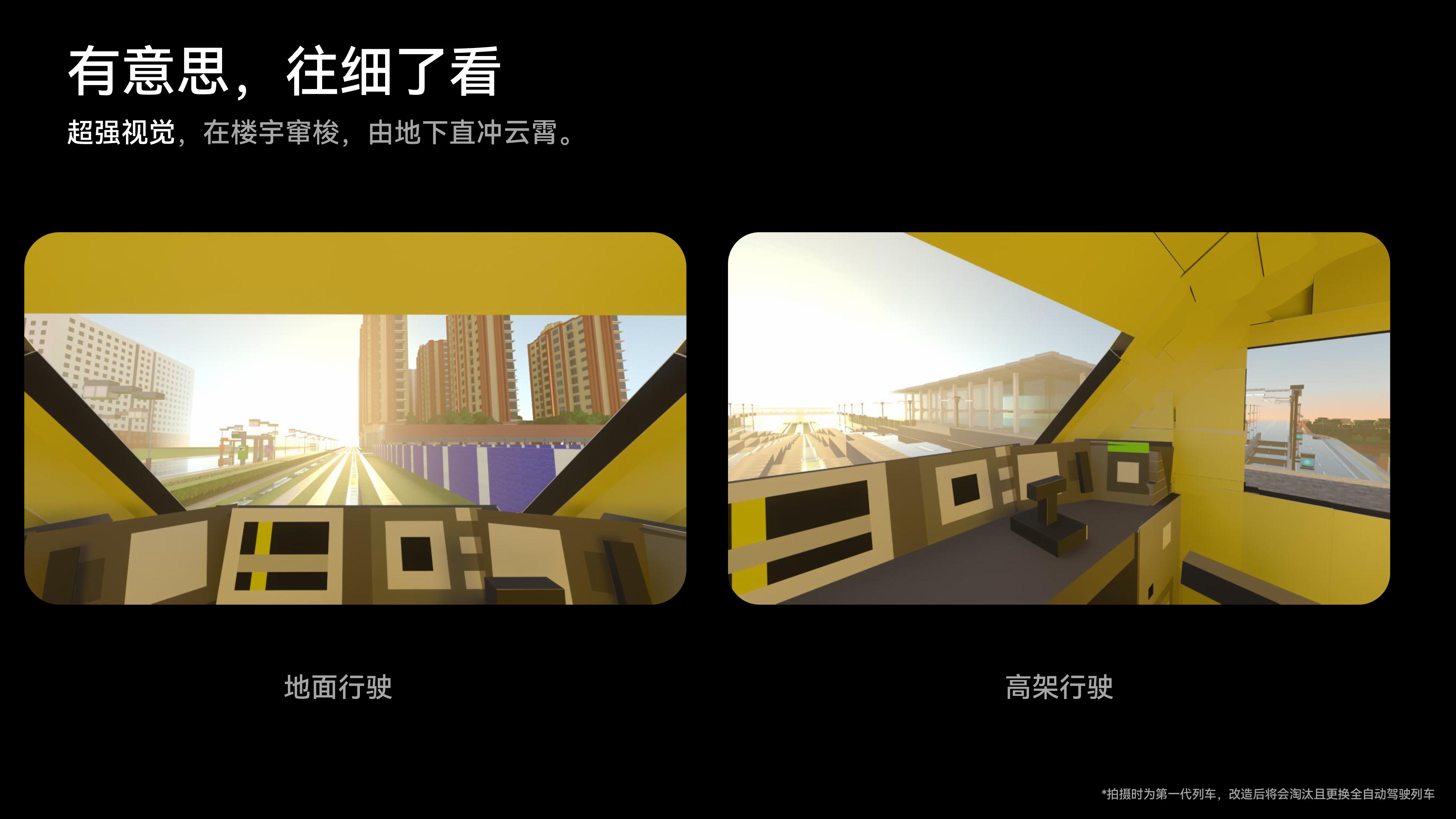 
        有意思，往细了看：
        超强视觉，在楼宇窜梭，由地下直冲云霄。
        